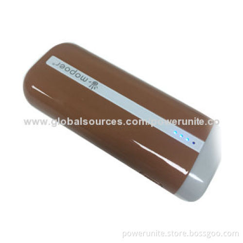 Small-size Mobile Phone Charger with 5,200mAh Capacity and 1A Single USB Output